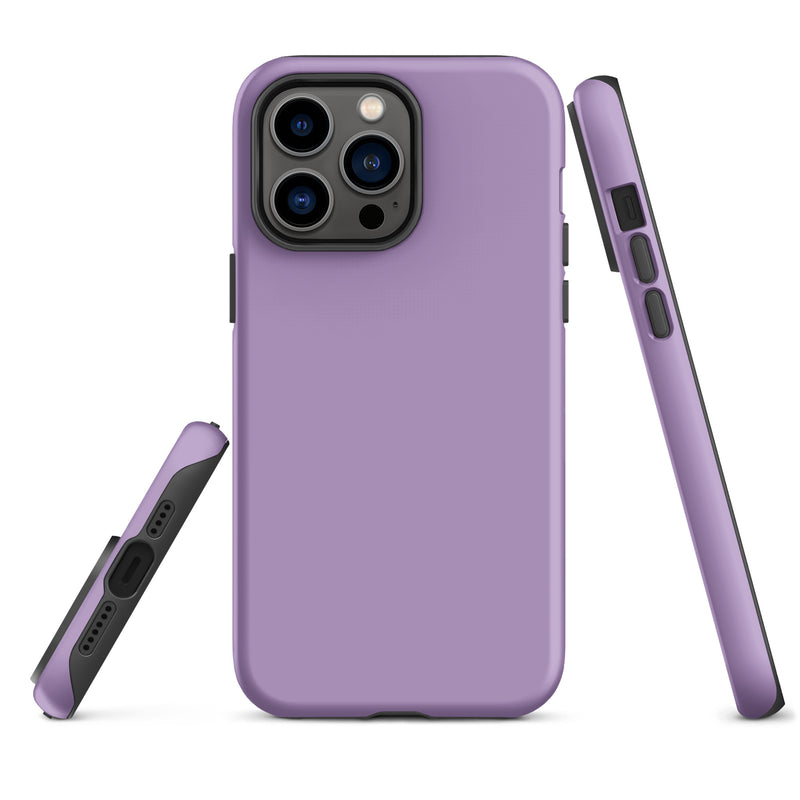 Load image into Gallery viewer, East Side Violet Blue iPhone Case Hardshell 3D Wrap Thermal Plain Color CREATIVETECH