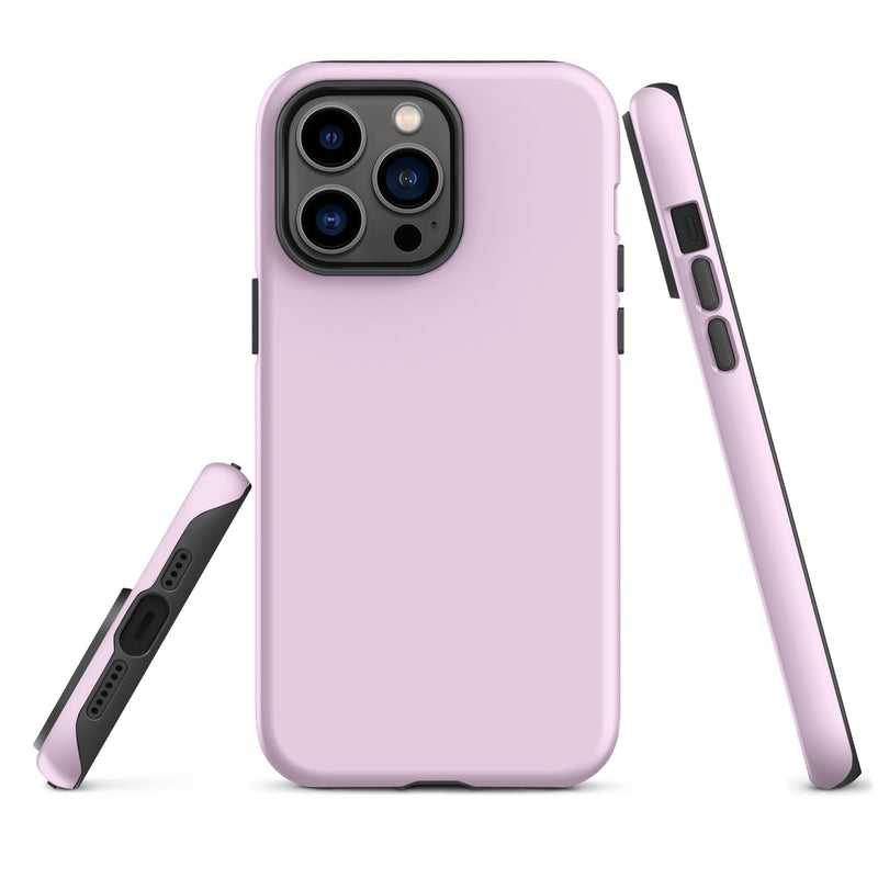 Load image into Gallery viewer, Selago Pink iPhone Case Hardshell 3D Wrap Thermal Plain Color CREATIVETECH