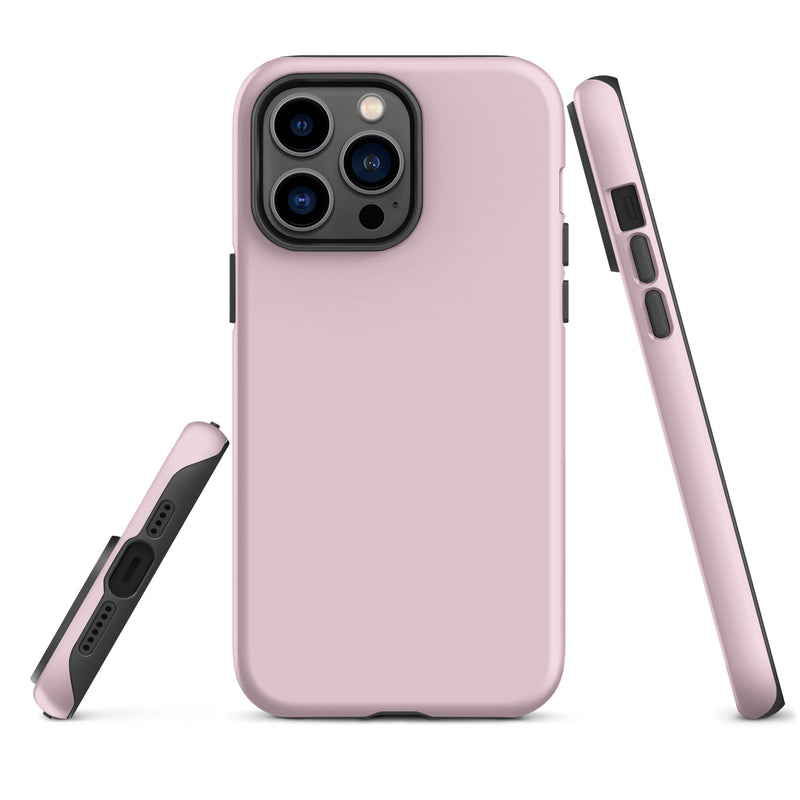 Load image into Gallery viewer, Lace Pink iPhone Case Hardshell 3D Wrap Thermal Plain Color CREATIVETECH