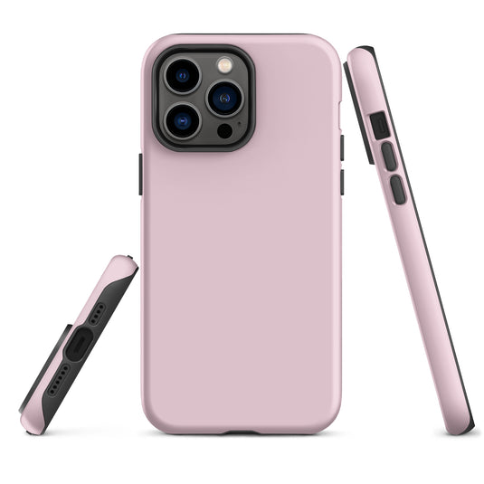 Lace Pink iPhone Case Hardshell 3D Wrap Thermal Plain Color CREATIVETECH