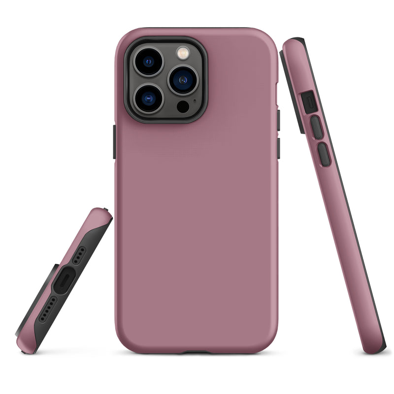 Load image into Gallery viewer, Tapestry Pink iPhone Case Hardshell 3D Wrap Thermal Plain Color CREATIVETECH