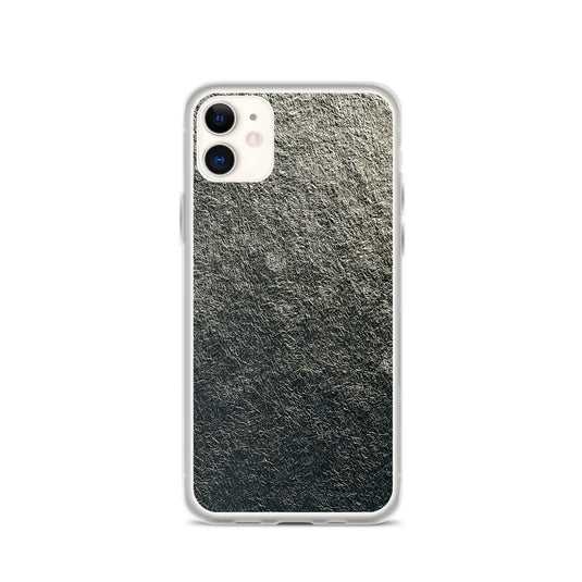 Golden Metal Foil iPhone Clear Thin Case CREATIVETECH
