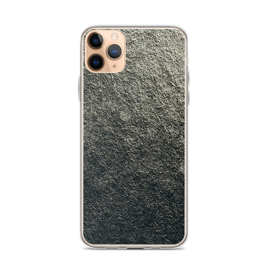 Golden Metal Foil iPhone Clear Thin Case CREATIVETECH