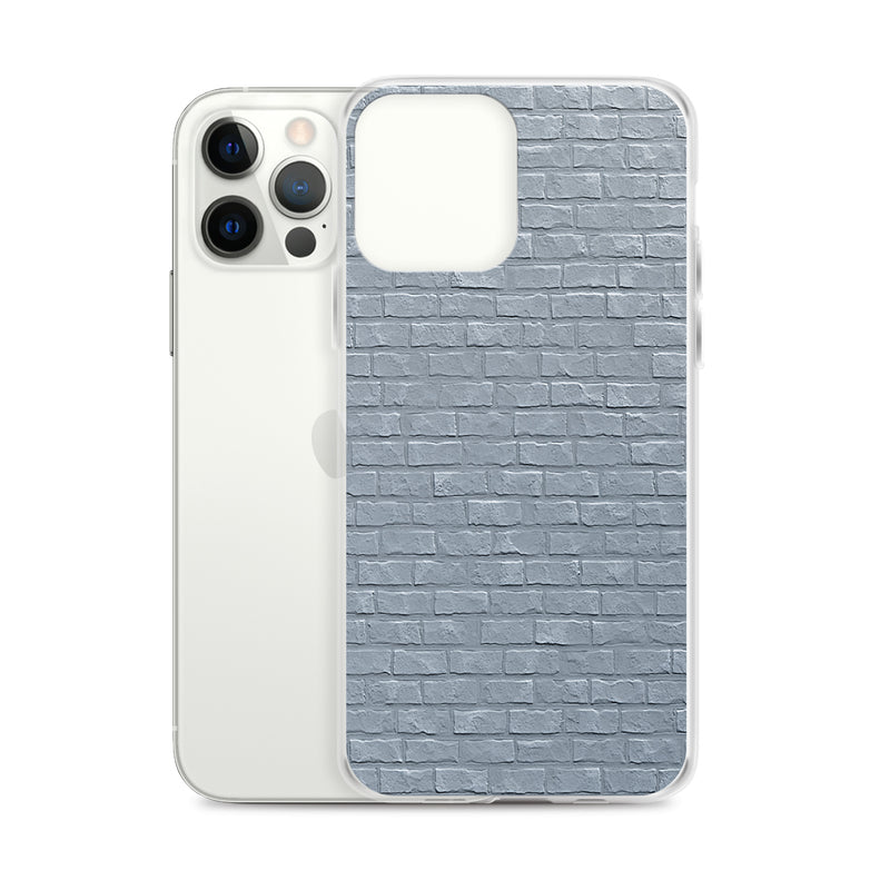 Load image into Gallery viewer, White Brick Stone iPhone Clear Thin Case CREATIVETECH
