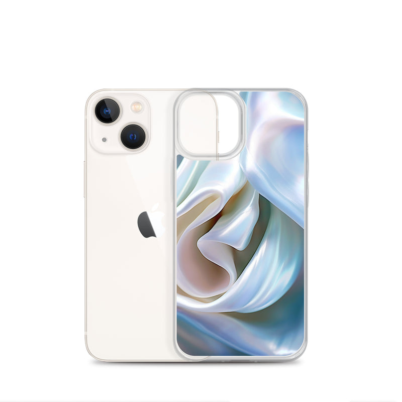 Load image into Gallery viewer, Tender White Pearl iPhone Clear Thin Case CREATIVETECH
