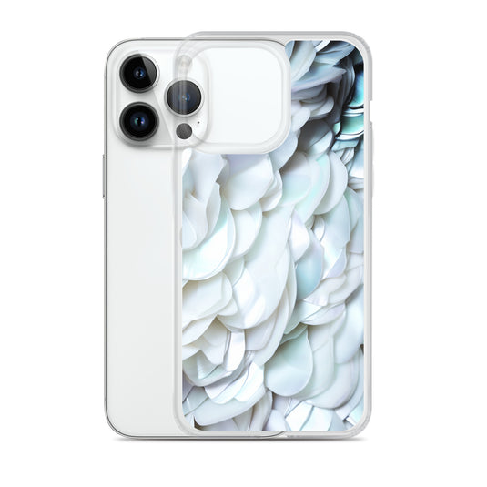 Tender White Pearl iPhone Clear Thin Case CREATIVETECH