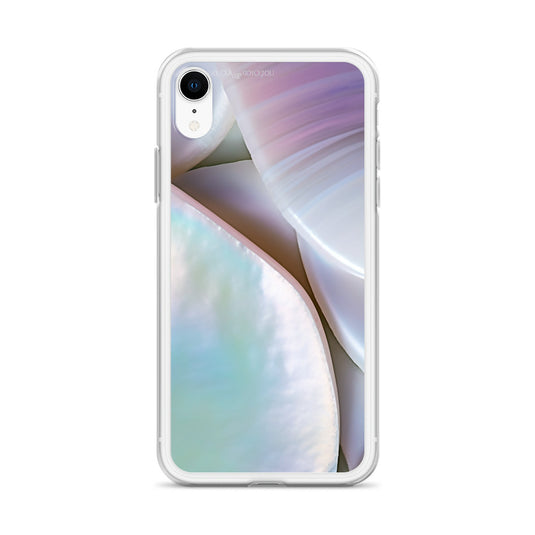 Mother of Pearl Soft Pink iPhone Clear Thin Case CREATIVETECH