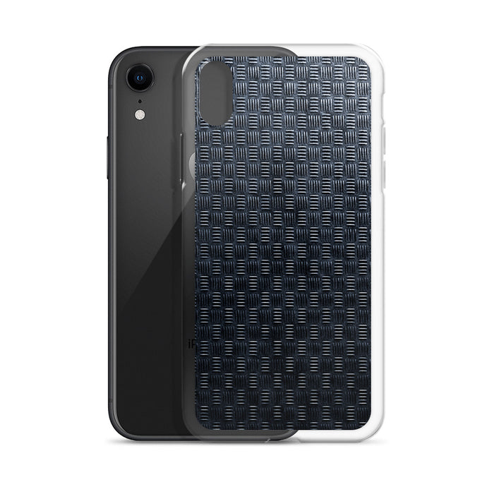 Subway Grid Metal iPhone Clear Thin Case CREATIVETECH