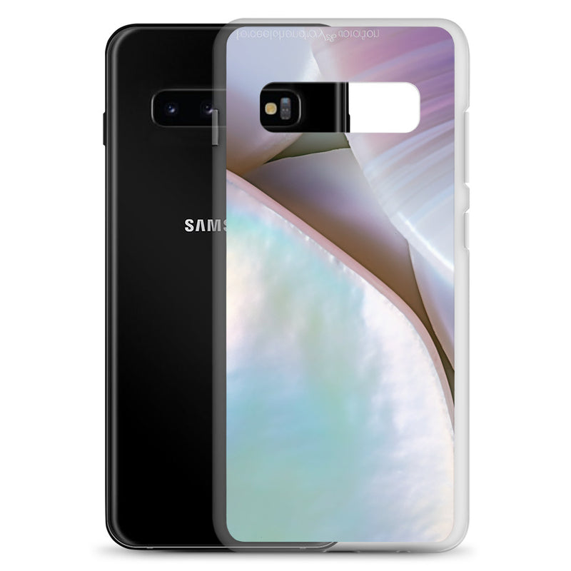 Load image into Gallery viewer, Mother of Pearl Samsung Clear Thin Case CREATIVETECH
