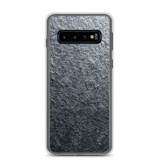 Silver Metal Foil Samsung Clear Thin Case CREATIVETECH