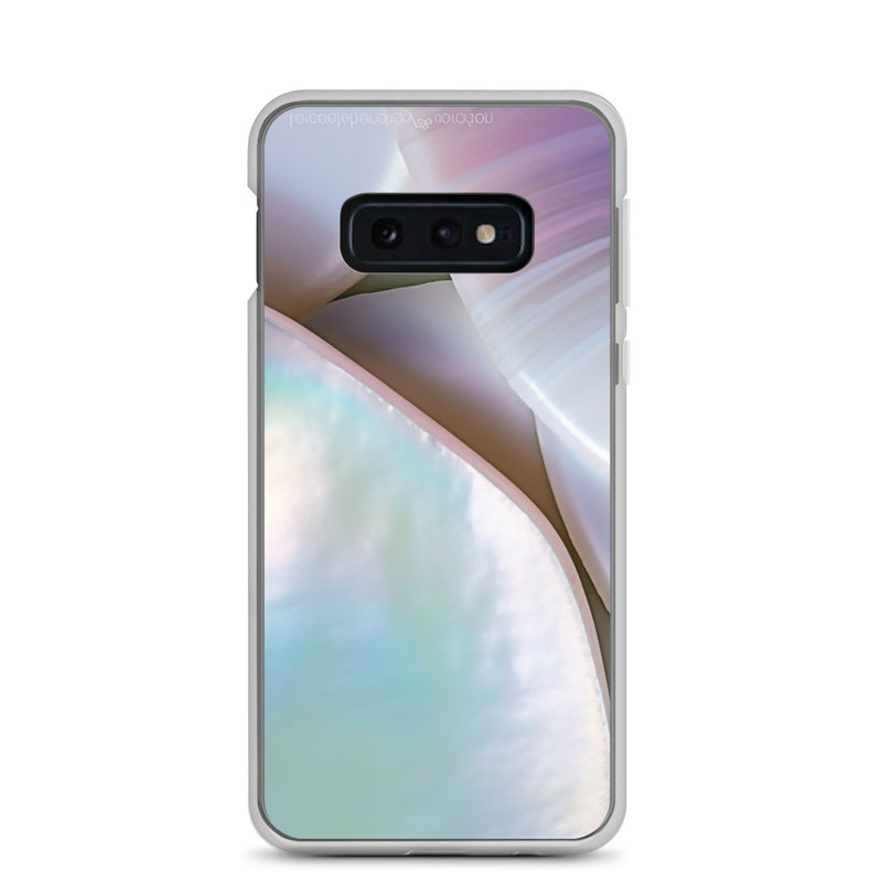 Load image into Gallery viewer, Mother of Pearl Samsung Clear Thin Case CREATIVETECH
