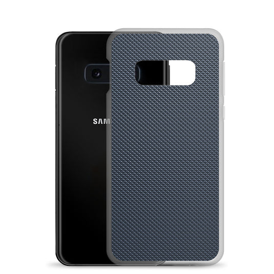 Graphite Dark Grey Stone Samsung Clear Thin Case CREATIVETECH