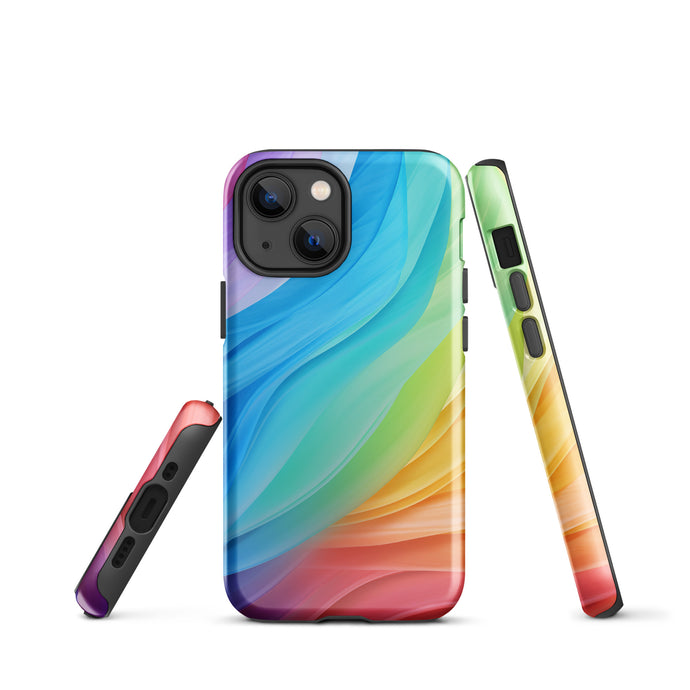 Pride Colors iPhone Case Hardshell 3D Wrap Thermal CREATIVETECH