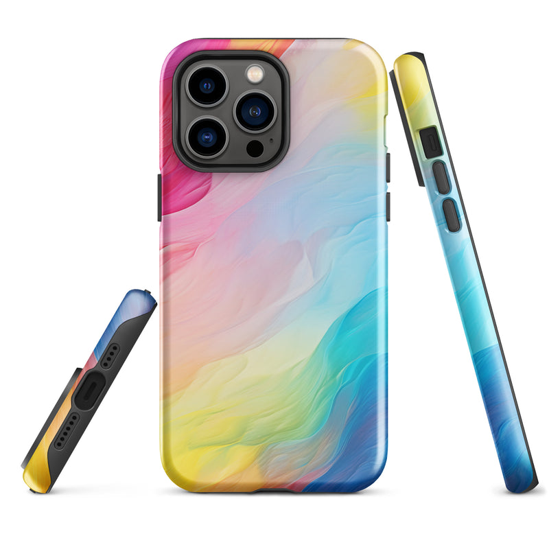 Load image into Gallery viewer, Pride Painting iPhone Case Hardshell 3D Wrap Thermal CREATIVETECH
