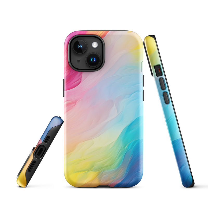 Load image into Gallery viewer, Pride Painting  iPhone Case Hardshell 3D Wrap Thermal Double Layer CREATIVETECH
