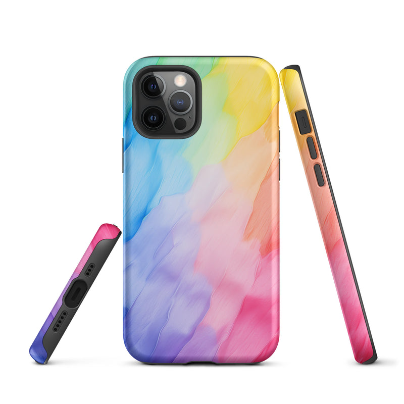 Load image into Gallery viewer, Pride Painted Polish iPhone Case Hardshell 3D Wrap Thermal CREATIVETECH
