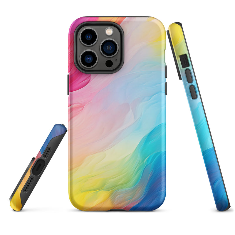 Load image into Gallery viewer, Pride Painting iPhone Case Hardshell 3D Wrap Thermal CREATIVETECH
