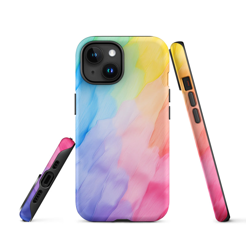 Load image into Gallery viewer, Pride Painted Polish  iPhone Case Hardshell 3D Wrap Thermal Double Layer CREATIVETECH
