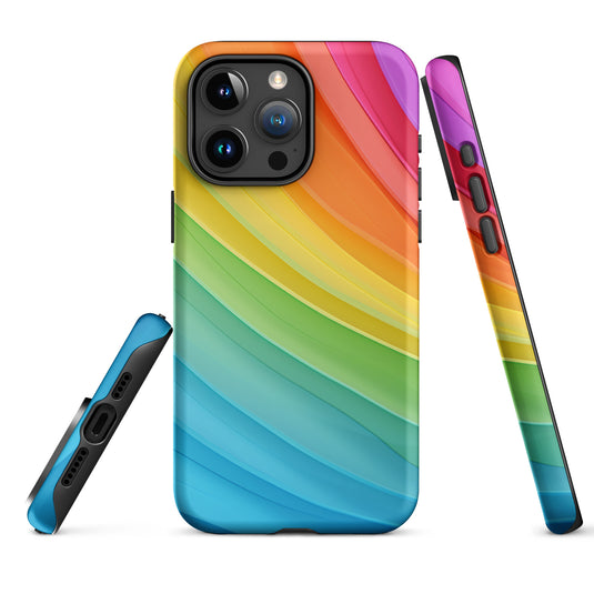 Pride Rainbow  iPhone Case Hardshell 3D Wrap Thermal Double Layer CREATIVETECH