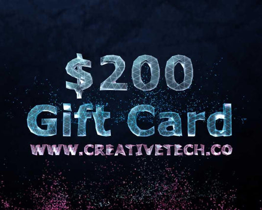 CREATIVETECH Digital Gift Card $200 CREATIVETECH