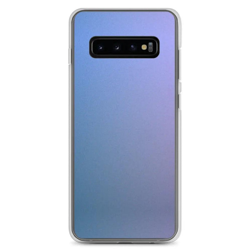 Load image into Gallery viewer, Colorful Blue Violet Screen Flexible Clear Samsung Case Bump Resistant Corners CREATIVETECH
