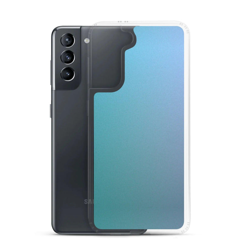 Load image into Gallery viewer, Colorful Deep Ocean Blue Flexible Clear Samsung Case Bump Resistant Corners CREATIVETECH
