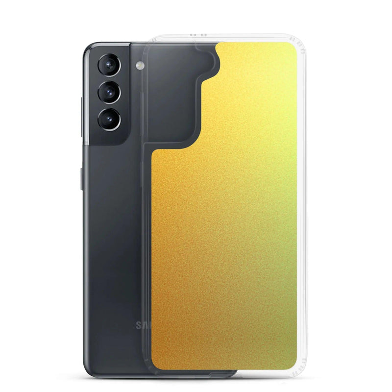 Load image into Gallery viewer, Colorful Green Orange Flexible Clear Samsung Case Bump Resistant Corners CREATIVETECH
