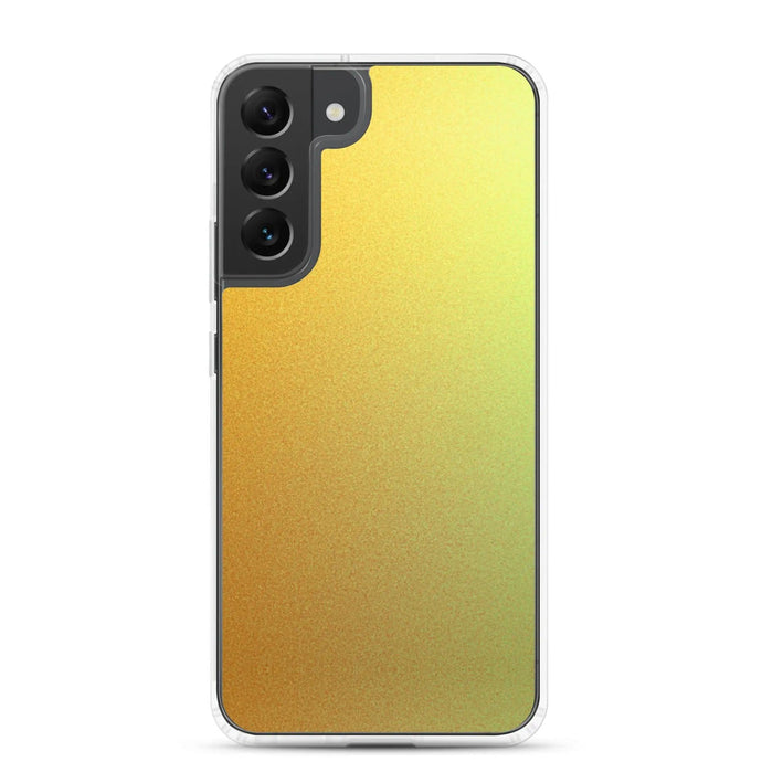 Colorful Green Orange Flexible Clear Samsung Case Bump Resistant Corners CREATIVETECH