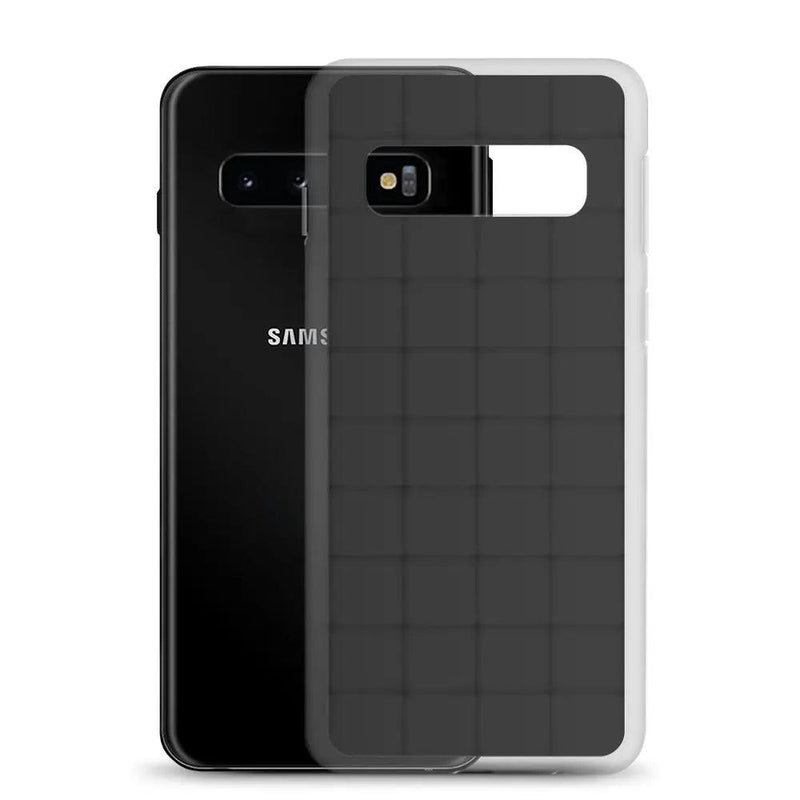 Load image into Gallery viewer, Gentle Black Squishy Style Flexible Clear Samsung Case Bump Resistant Corners CREATIVETECH
