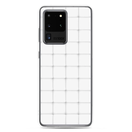 Gentle White Squishy Style Flexible Clear Samsung Case Bump Resistant Corners CREATIVETECH