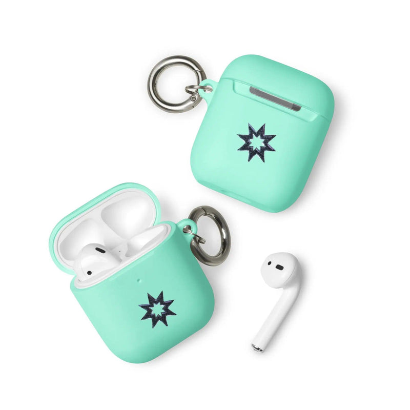 Load image into Gallery viewer, Mason Star Dust Shock Resistant 2-in-1 Tough AirPods Case with Metal Carabiner Various Colors CREATIVETECH
