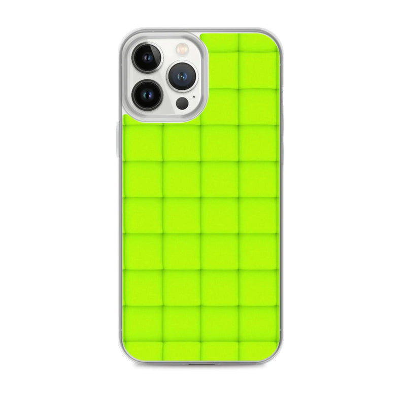Load image into Gallery viewer, Neon Green Squishy Flexible Clear iPhone Case Bump Resistant Corners CREATIVETECH
