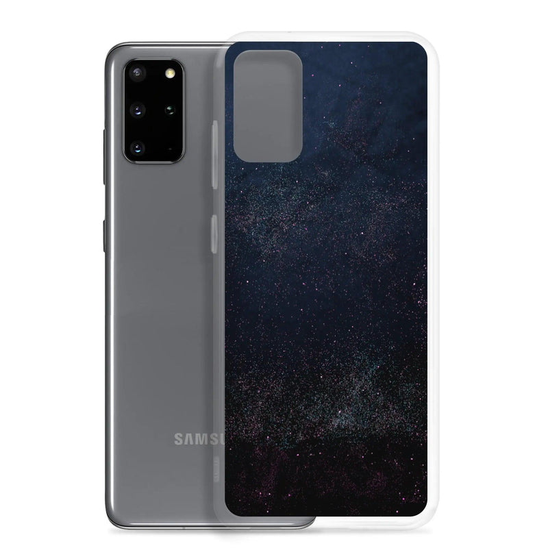 Load image into Gallery viewer, Space Star Dust Flexible Clear Samsung Case Bump Resistant Corners CREATIVETECH
