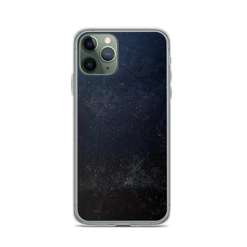 Load image into Gallery viewer, Space Star Dust Flexible Clear iPhone Case Bump Resistant Corners CREATIVETECH
