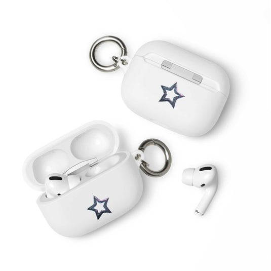 Star Dust 2-in-1 Cool Shock Resistant Tough AirPods Case with Metal Carabiner CREATIVETECH