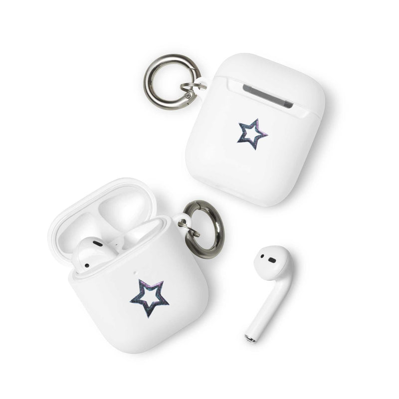 Load image into Gallery viewer, Star Dust 2-in-1 Cool Shock Resistant Tough AirPods Case with Metal Carabiner CREATIVETECH
