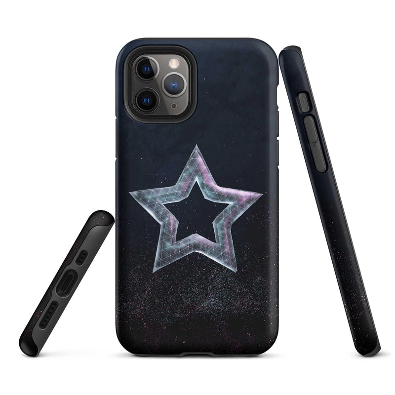 Load image into Gallery viewer, Star Dust Double Layered Impact Resistant Tough iPhone Case 3D Wrap Matte or Glossy Finish CREATIVETECH
