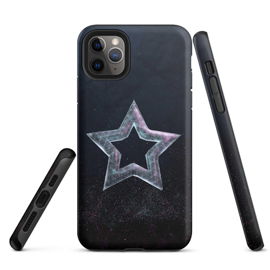 Star Dust Double Layered Impact Resistant Tough iPhone Case 3D Wrap Matte or Glossy Finish CREATIVETECH