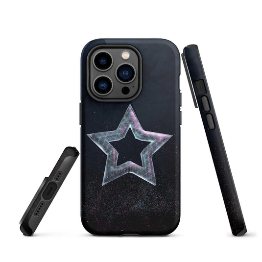 Star Dust Double Layered Impact Resistant Tough iPhone Case 3D Wrap Matte or Glossy Finish CREATIVETECH