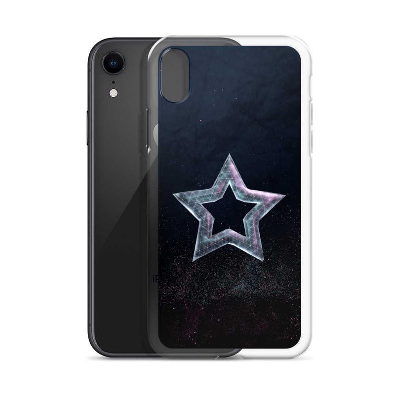 Load image into Gallery viewer, Star Dust Flexible Clear iPhone Case Bump Resistant Corners CREATIVETECH
