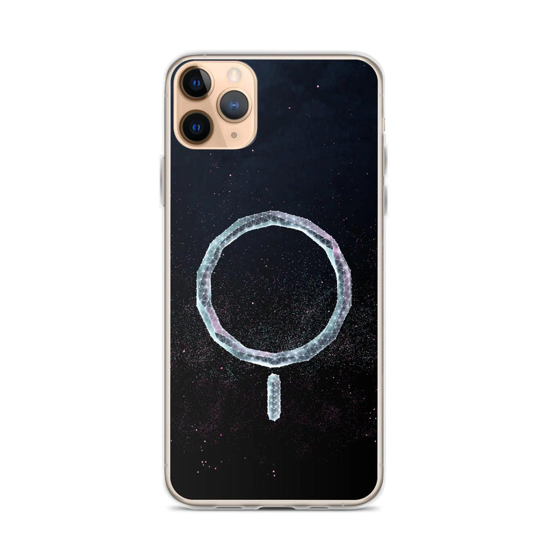 Load image into Gallery viewer, Star Dust Wireless Charging Flexible Clear iPhone Case Bump Resistant Corners CREATIVETECH

