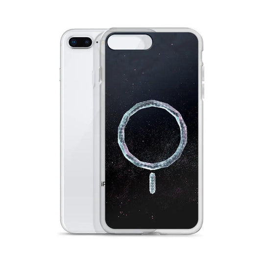 Star Dust Wireless Charging Flexible Clear iPhone Case Bump Resistant Corners CREATIVETECH