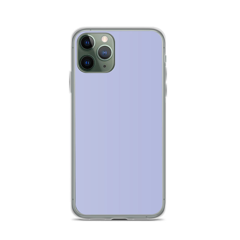 Load image into Gallery viewer, Perano Purple Violet iPhone Clear Thin Case Plain Color CREATIVETECH
