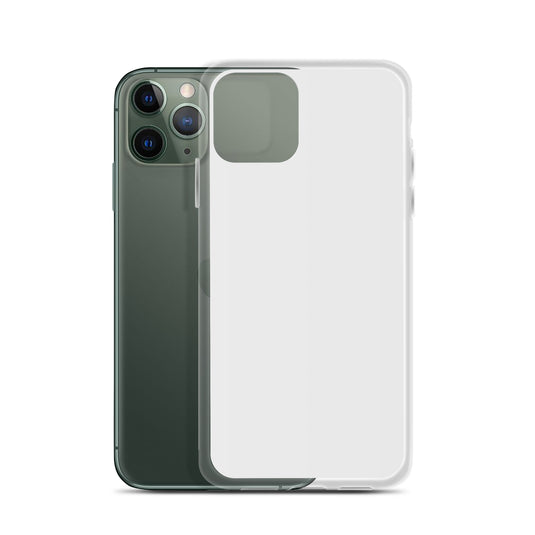 Plain Color Whisper White iPhone Case Clear Bump Resistant Flexible CREATIVETECH