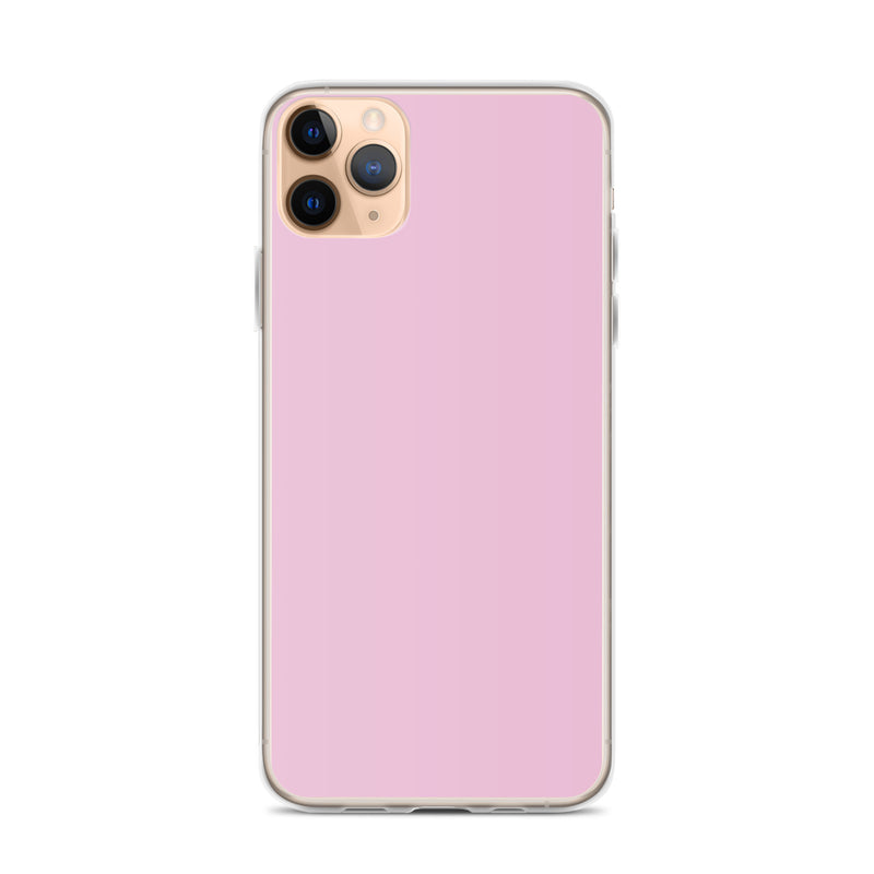 Load image into Gallery viewer, Twilight Pink iPhone Clear Thin Case Plain Color CREATIVETECH
