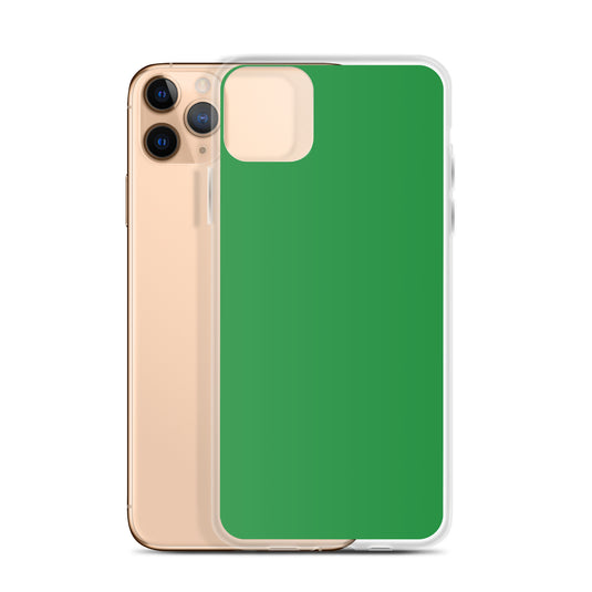 Plain Color Sea Green iPhone Case Clear Bump Resistant CREATIVETECH