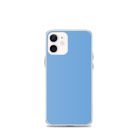 Plain Color Jordy Blue iPhone Case Clear Bump Resistant CREATIVETECH