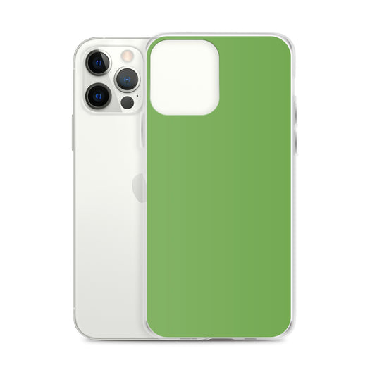 Plain Color Green iPhone Case Clear Bump Resistant CREATIVETECH