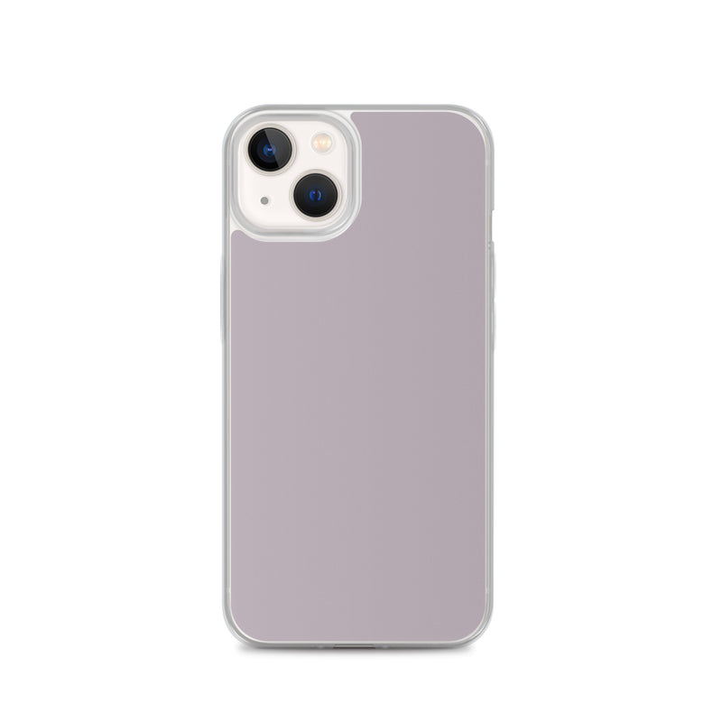 Load image into Gallery viewer, Lily Ash Pink iPhone Clear Thin Case Plain Color CREATIVETECH
