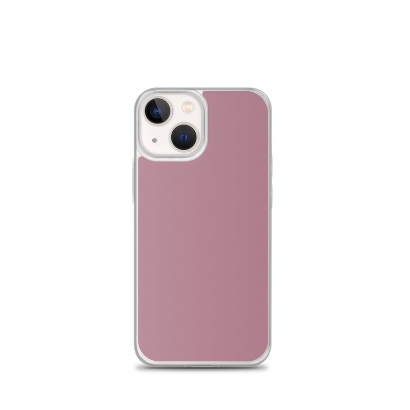 Load image into Gallery viewer, Tapestry Deep Ash Pink iPhone Clear Thin Case Plain Color CREATIVETECH
